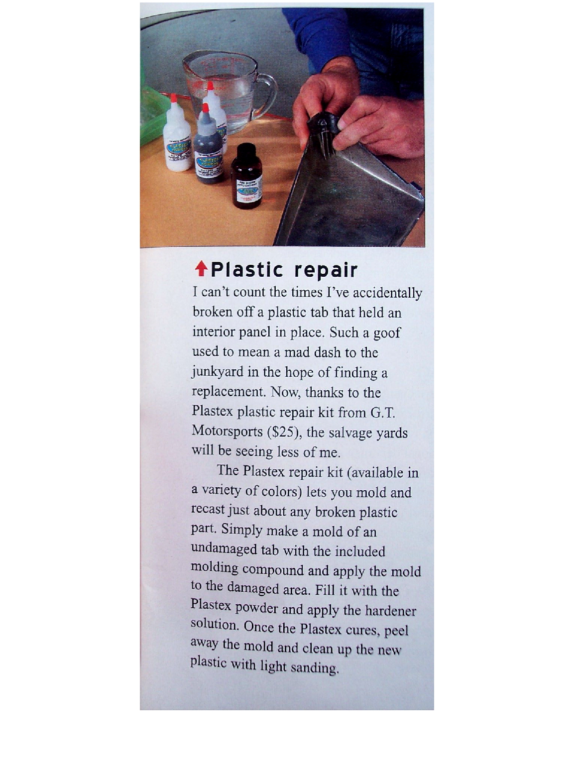 Broken Plastic Tab Broken Plastic Tab
